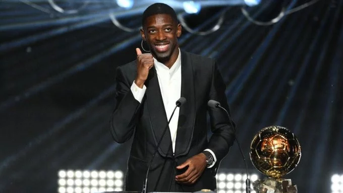 Ousmane Dembélé Officially Wins Ballon d'Or 2025 – Golden Moment for the French Star